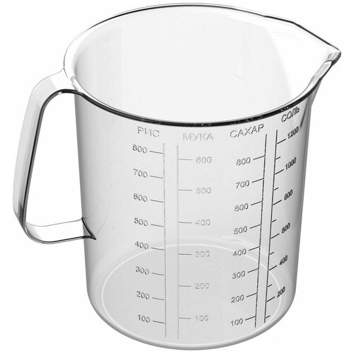Кувшин мерный пластиковый 1л 285₽