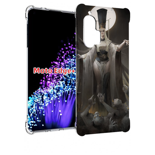Чехол MyPads Erfiorr — Fantasy Art Dimension для Motorola Edge+ Plus задняя-панель-накладка-бампер