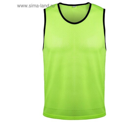 Манишка футбольная р. S, цвет салатовый 4125487