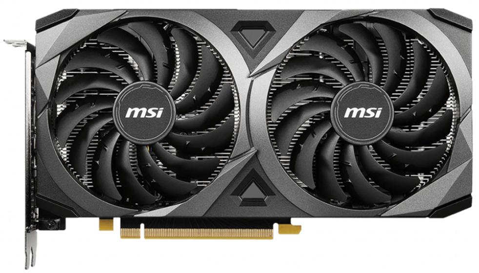 Видеокарта MSI (RTX 3060 VENTUS 2X 12G OC) GeForce RTX 3060 12GB VENTUS 2X OC LHR