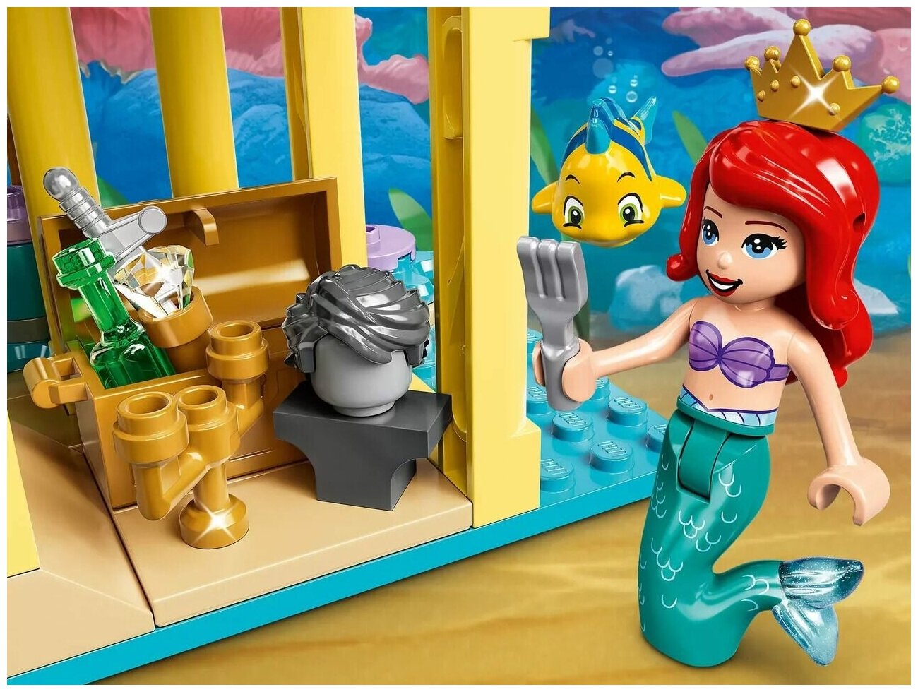 Конструктор LEGO Disney Princess 43207 "Подводный дворец Ариэль" - фото №15