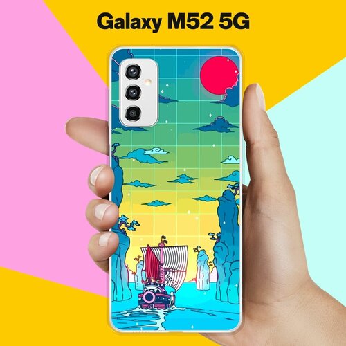 Силиконовый чехол на Samsung Galaxy M52 5G Пейзаж 30 / для Самсунг Галакси М52