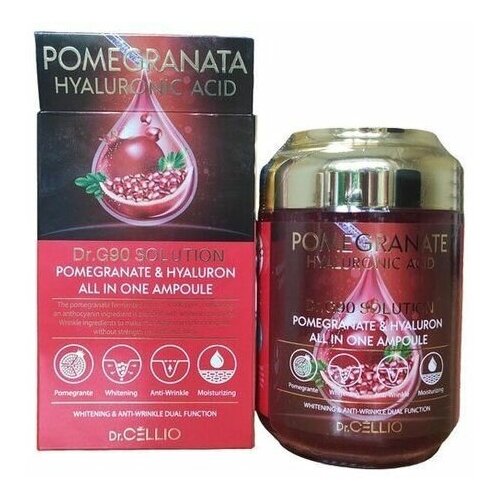 Ампульная сыворотка для лица с экстрактом граната