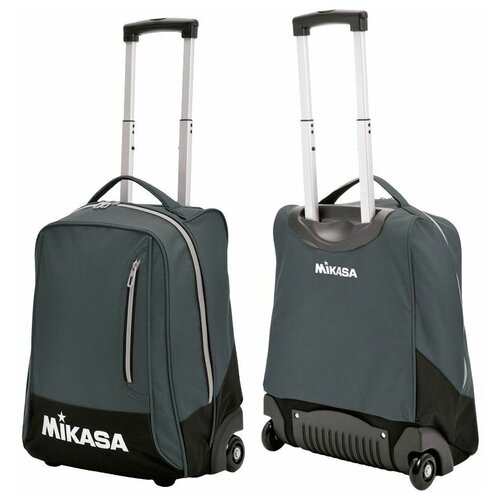 фото Сумка спортивная на колесах "mikasa" арт. mt75-0021, полиэстер, серый