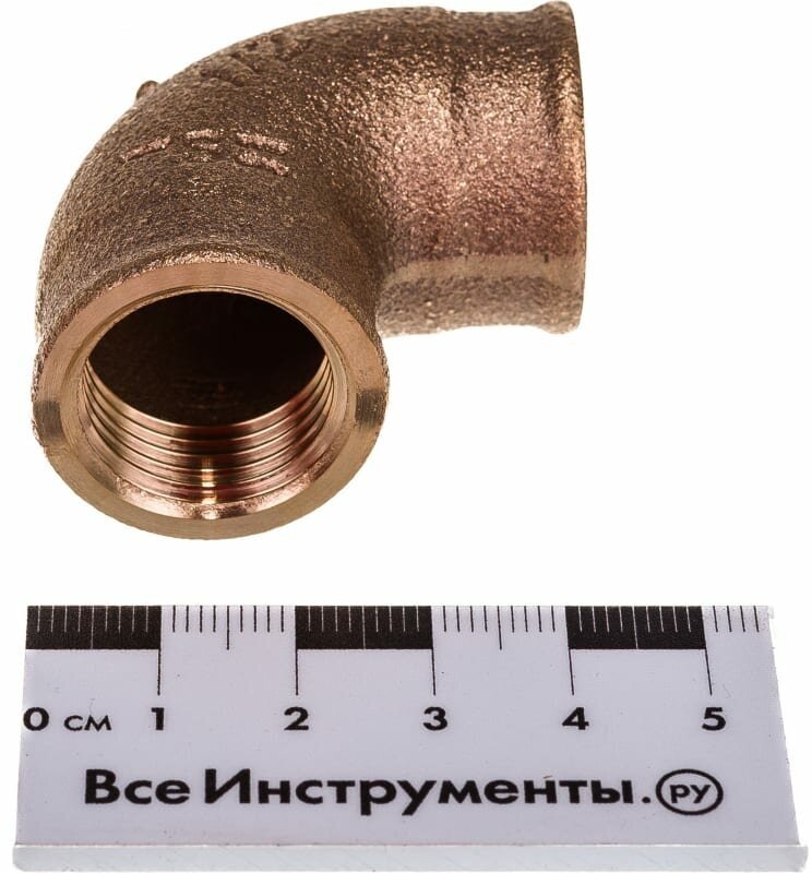 Уголок Viega 269272, внутренняя резьба, 1/2", бронза 269272 - фото №4