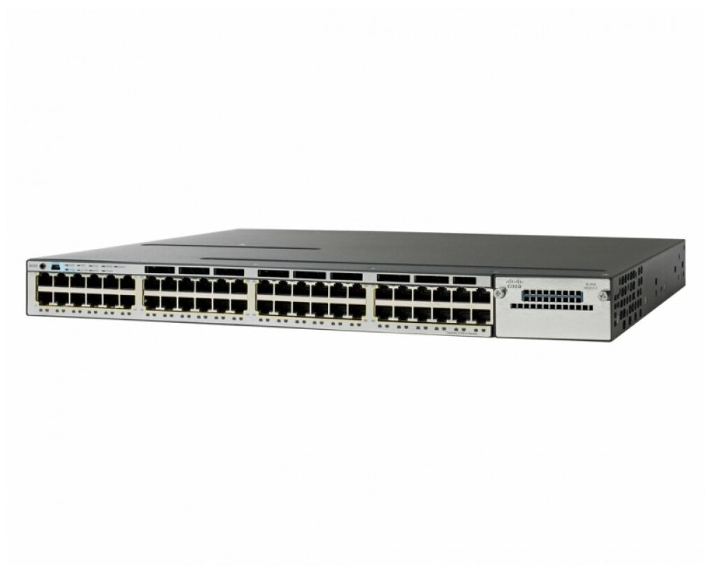 Коммутатор CISCO WS-C3750X-48PF-L