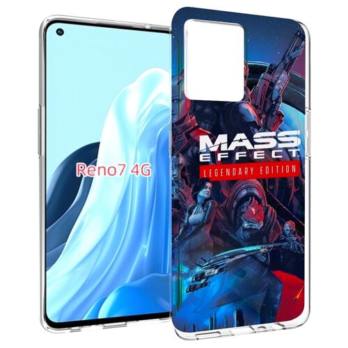 Чехол MyPads Mass Effect Legendary Edition для OPPO RENO 7 4G задняя-панель-накладка-бампер mass effect legendary edition ps4