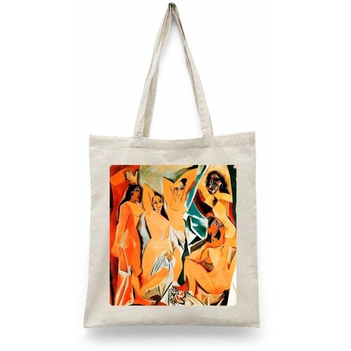 фото Сумка шоппер каждому своё, бежевый