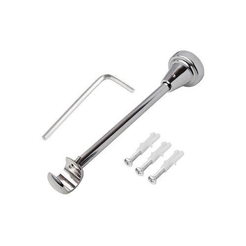 Кронштейн D16 однорядный открытый, цвет Хром