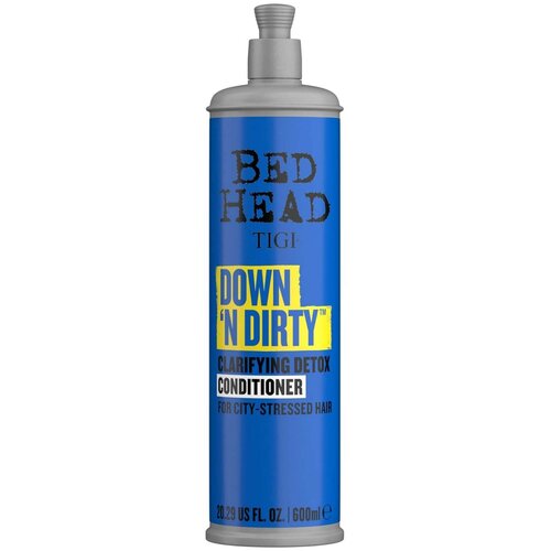 TIGI, Bed Head, Down N’ Dirty Conditioner - Кондиционер-детокс для волос 600 мл tigi bed head down n’ dirty conditioner кондиционер детокс для волос 600 мл