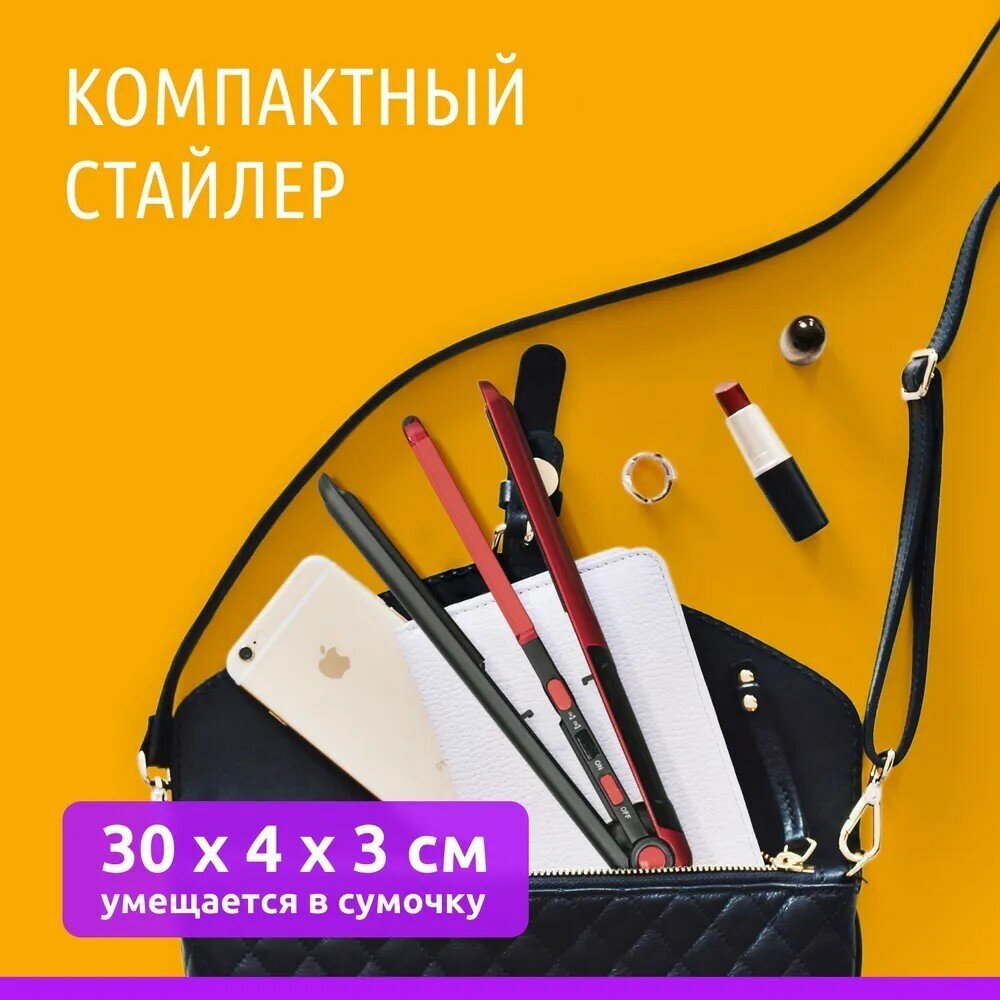 Утюжок для волос с пластинами для гофре Cronier CR9227 - фотография № 6