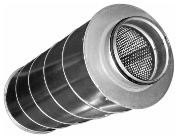 Шумоглушитель для круглых воздуховодов Shuft SCr 250/900