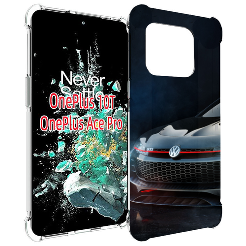 Чехол MyPads volkswagen фольскваген 2 мужской для OnePlus 10T задняя-панель-накладка-бампер