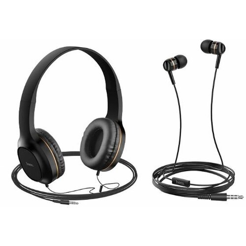 Наушники HOCO 6931474709639 W24 Enlighten золотой 66600₽