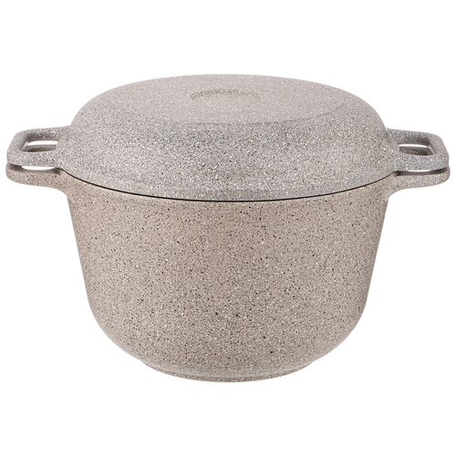 Казан с крышкой гриль арктик 5 л Agness (166044)