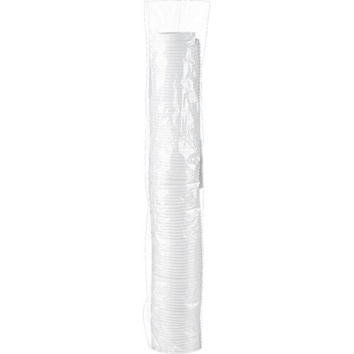Крышка для стакана пластиковая с клапаном D=80мм, бел, (100шт/уп) HSL80