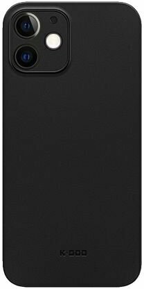 Чехол ультратонкий K-DOO Air Skin для iPhone 12 черный