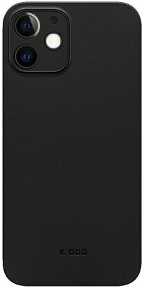 фото Чехол ультратонкий K-DOO Air Skin для iPhone 12, черный