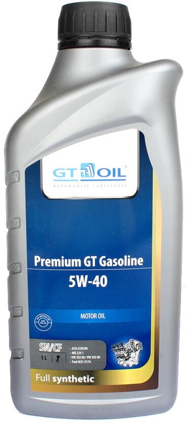 Масло моторное GT Gasoline 5W40 1л