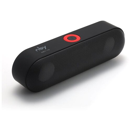 Портативная блютуз колонка NBY Беспроводная Bluetooth акустика Черный 187700₽