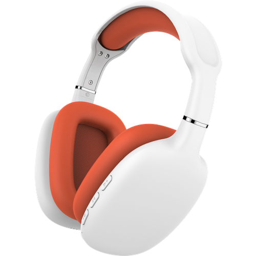 Наушники беспроводные Recci RT01 Bluetooth Headphones, HD Sound, белый