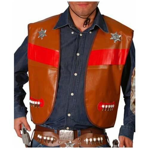 фото Ковбойская жилетка, коричневая (16875) fiestas guirca
