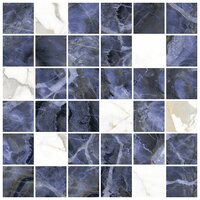 Мозаика Laurel микс синий 29,7x29,7, 1 шт (0.0882 м2)