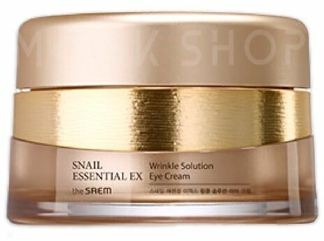 Антивозрастной крем для глаз The Saem Snail Essential EX Wrinkle Solution Eye Cream