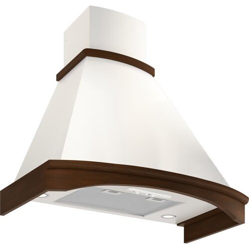 Вытяжка каминная Elikor Ротонда 50П-650-П3Л бежевыйбук светло-коричневый управление ползунковое 1 мотор 2267100₽