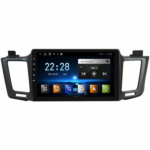 Магнитола CRS-300 M150S для Тойота Рав4 Toyota RAV4 2013-2020 - Android 11 - Память 2+32Gb