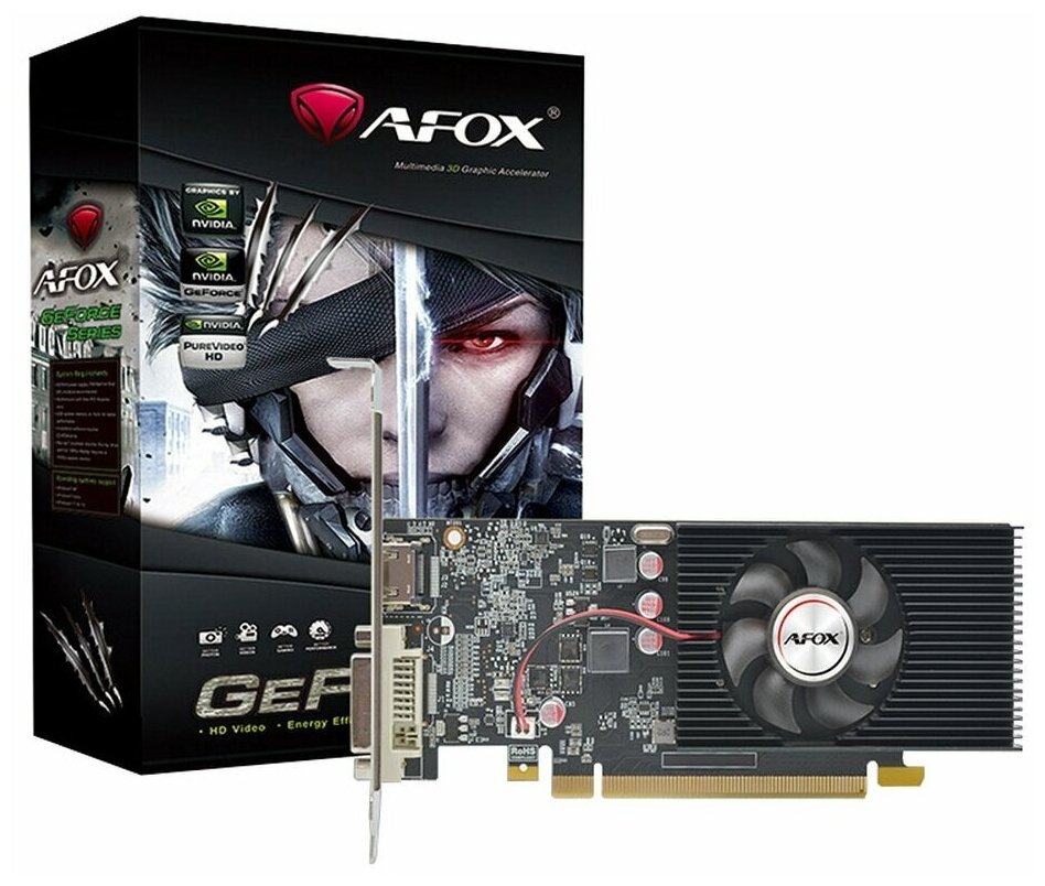 Видеокарта AFOX GeForce GT 1030 2 ГБ (AF1030-2048D5L7)