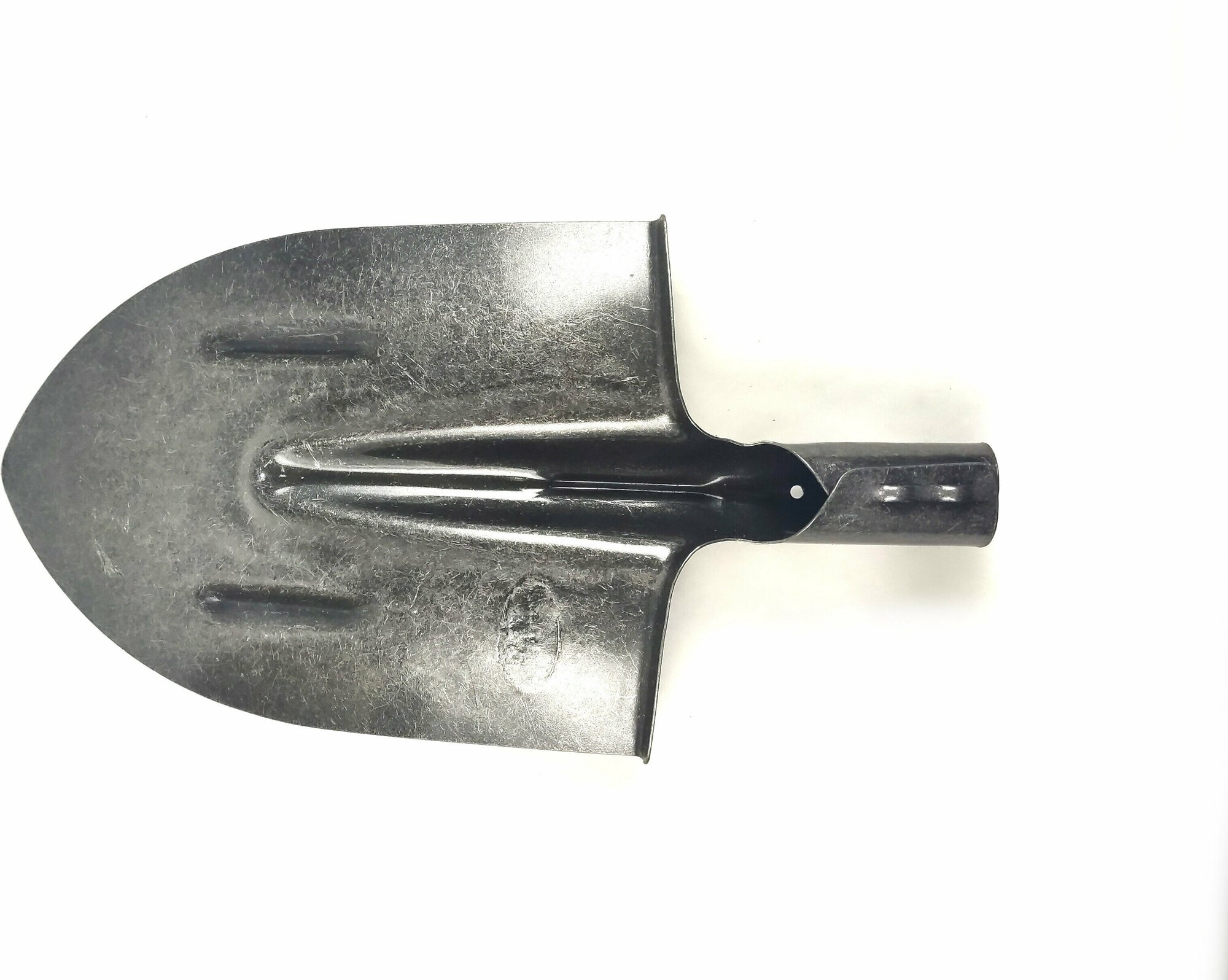 Лопата штыковая рельсовая сталь с ребрами жесткости - фотография № 2
