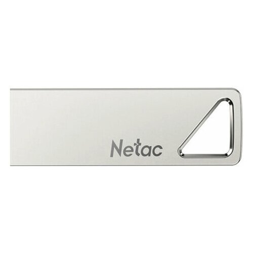 Флеш-диск 16GB NETAC U326, USB 2.0, металлический корпус, серебристый, NT03U326N-016G-20PN комплект 3 штуки