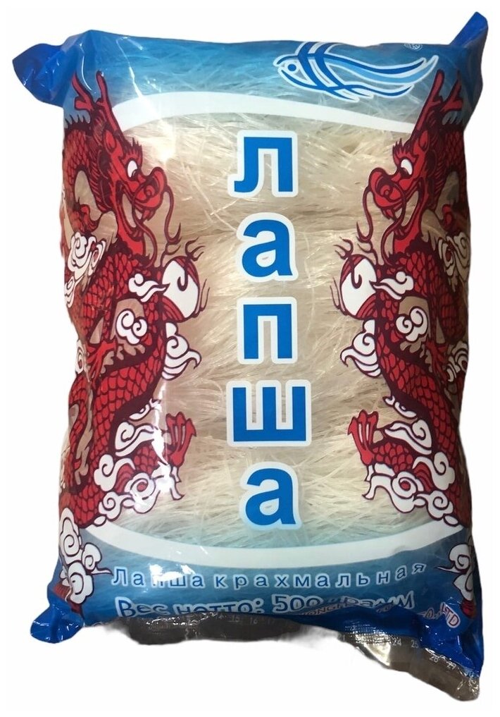 Китайская крахмальная лапша фунчоза SHUANGSHENG, 500 гр.