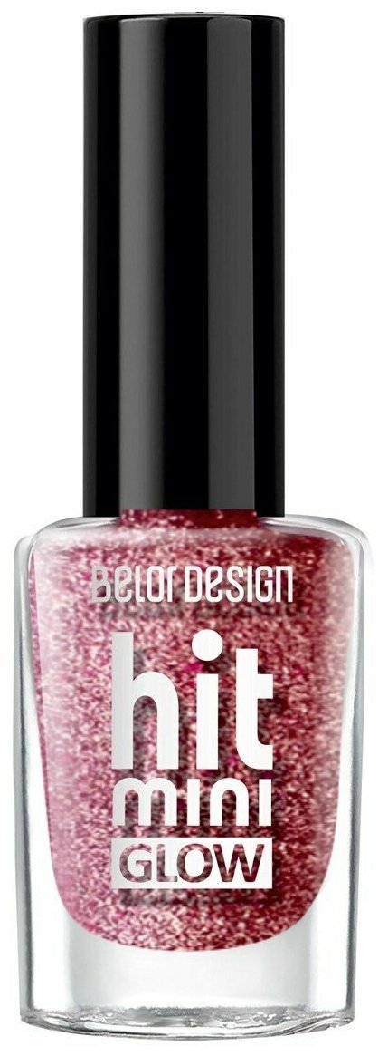 Belor Design Лак для ногтей MINI HIT GLOW тон 77 6 г