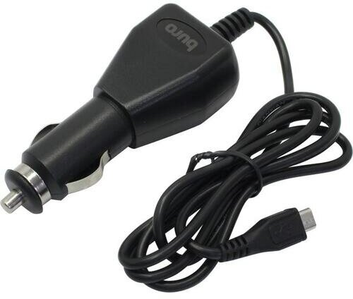 Автомобильное зарядное устройство BURO XCJ-048-EM-2A, microUSB, 2A, черный - фото №5