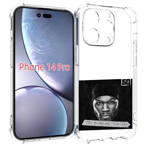 Чехол MyPads 50 Cent - The Kanan Tape для iPhone 14 Pro задняя-панель-накладка-бампер чехол mypads 50 cent the kanan tape для zte nubia z40 pro задняя панель накладка бампер