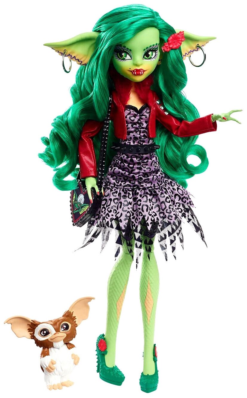 Кукла Монстер Хай Грета Гремлин скуллектор SDCC, Monster High Skullector Gremlin2: The New Batch Greta Gremlin