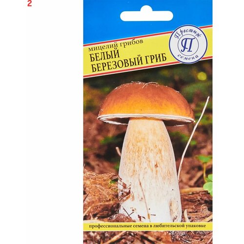 Мицелий грибов белый гриб Березовый 16 г (2 шт.)