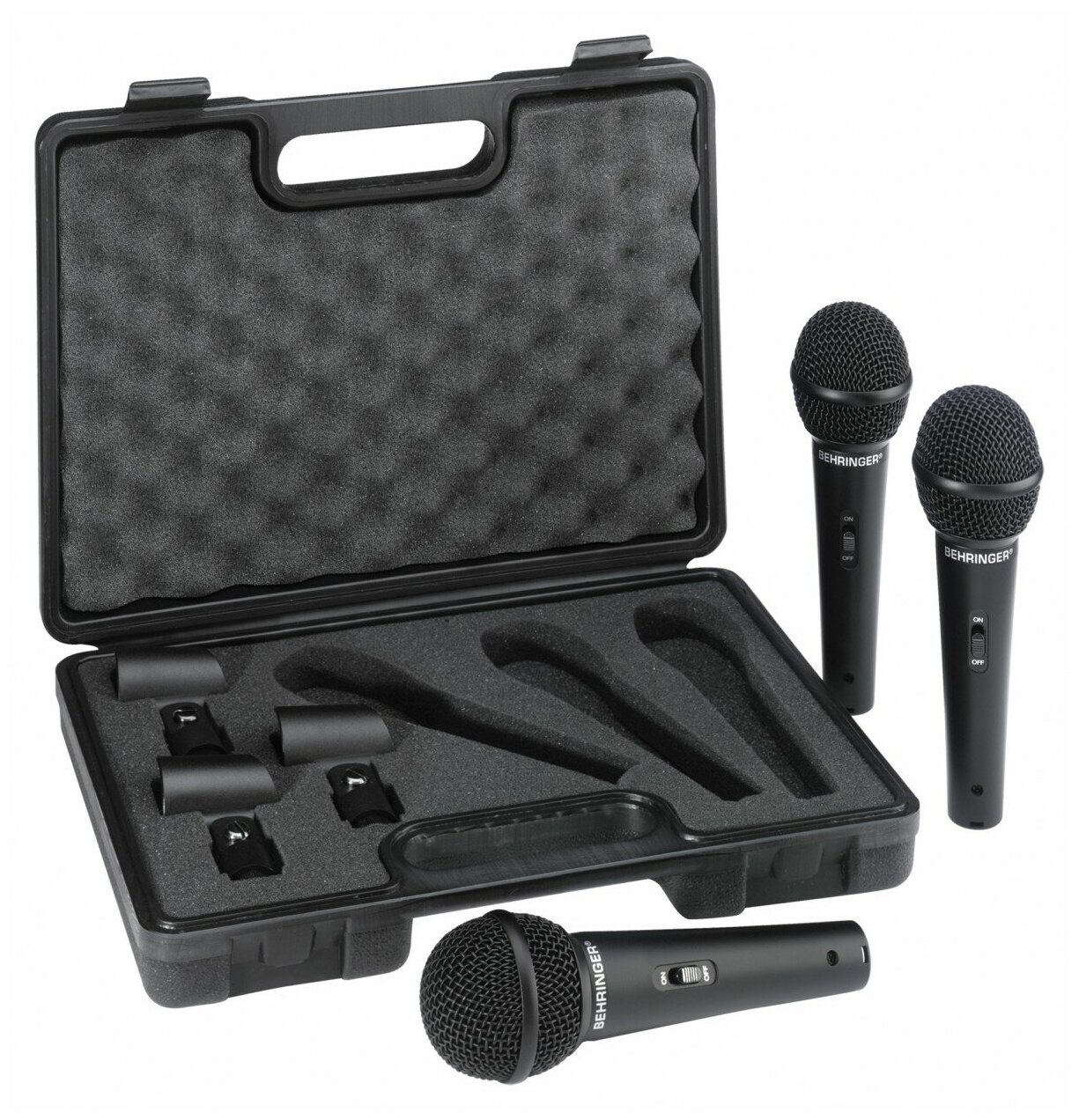 Behringer XM1800S Ultravoice комплект из 3 микрофонов в кейсе