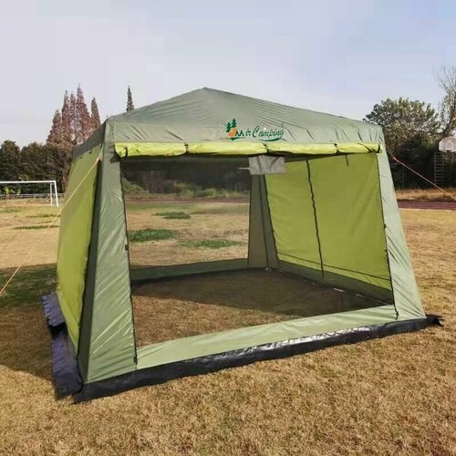 Палатка шатер туристическая с москитной сеткой , MirCamping 2902, большая тент садовый шатер, для рыбалки/ для дачи/ шатёр
