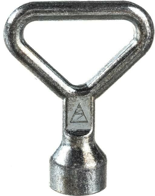 Трехгранный ключ тризам d= 9 мм H=465 мм К01.79.1.1 TRZ0029 покрытие цинк
