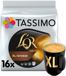 Кофе в капсулах Tassimo L’or Xl Intense, 16 порций, 136 г