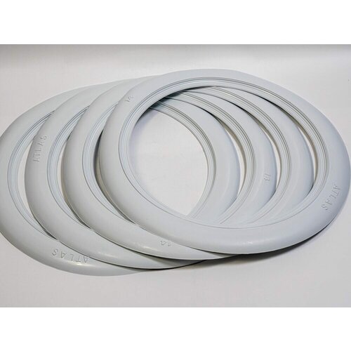 Флипперы автомобильные Atlas Вайтволлы стандартные белые R15 4шт 5000₽