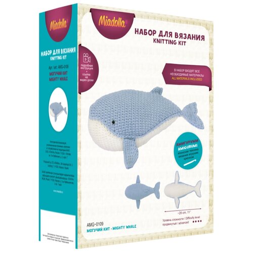 Набор для вязания Miadolla AMG-0109 Могучий кит