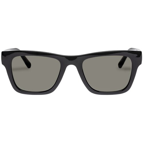 фото Солнцезащитные очки le specs, прямоугольные, оправа: пластик, с защитой от уф, черный