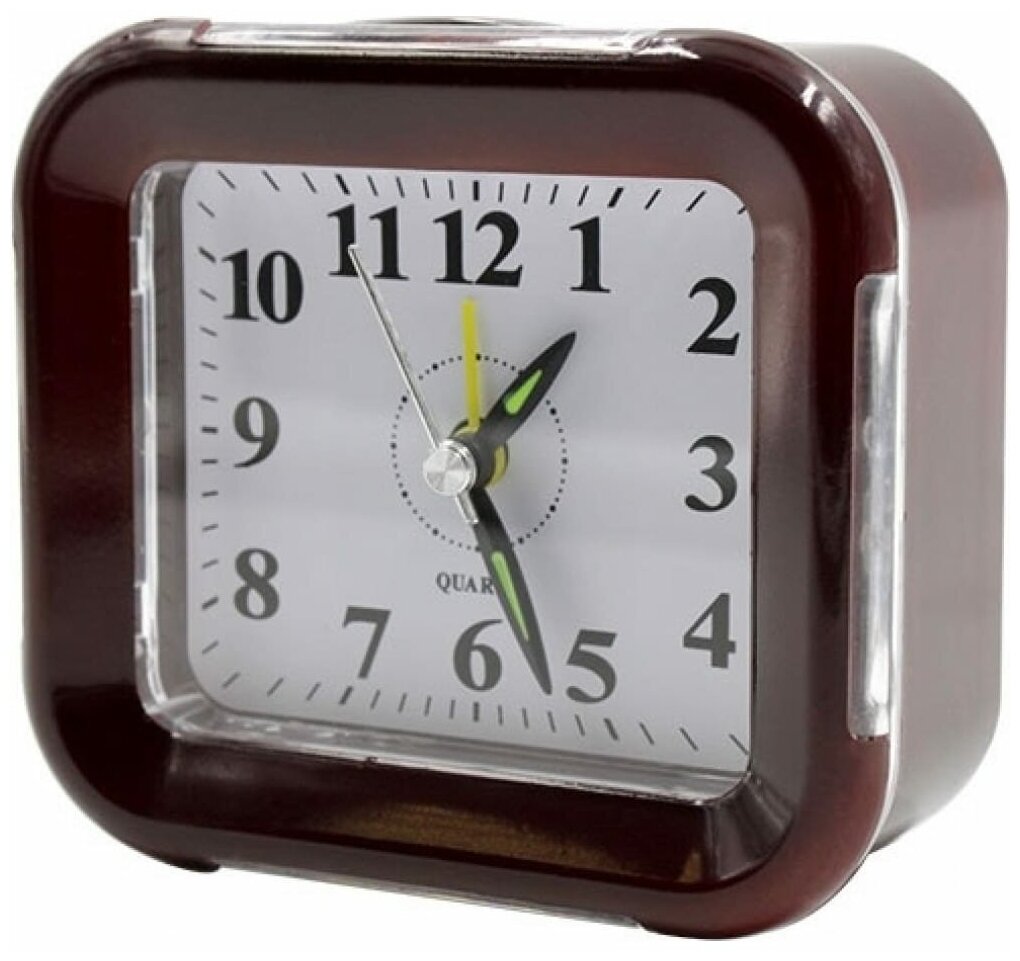 Часы-будильник IRIT IR-602(5) коричневый