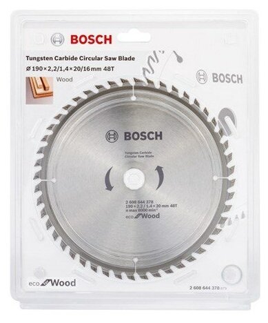 Диск пильный твердосплавный Bosch - фото №2