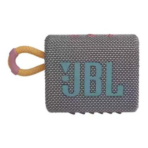 Портативная акустика JBL Go3 Gray (JBLGO3GRYAM)