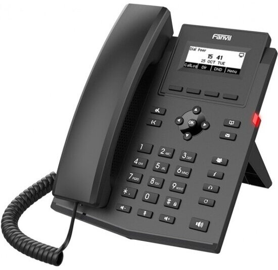IP-телефон Fanvil X301P, черный